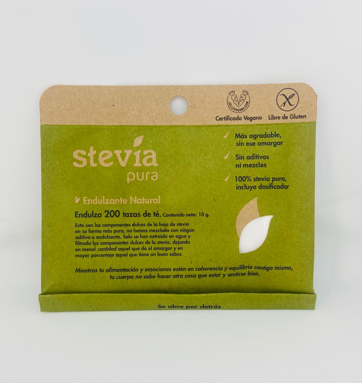 Stevia pura en polvo