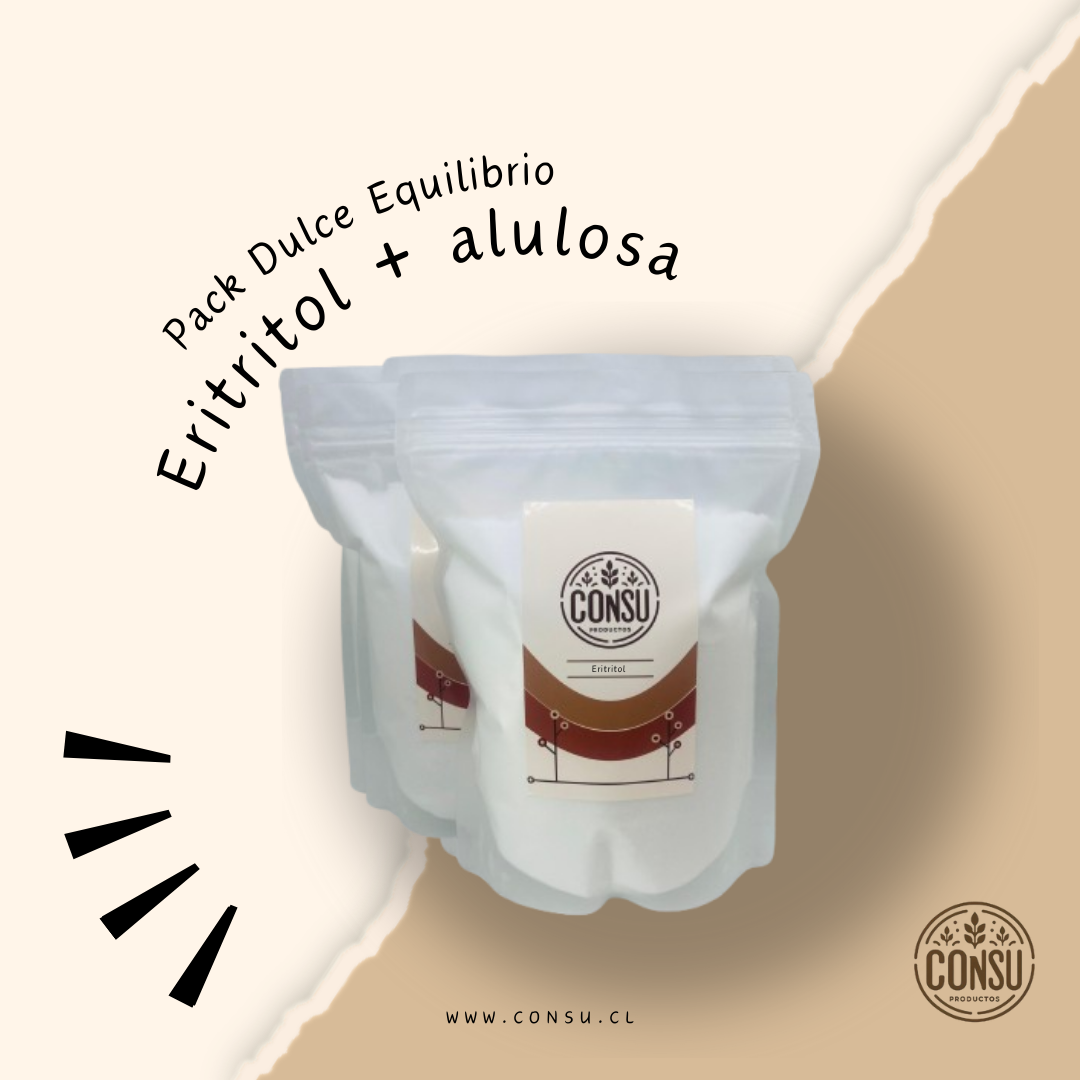 Pack eritritol + alulosa